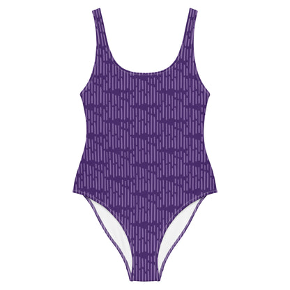 One-Piece Swimsuit purple