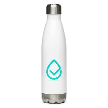 Stainless steel water bottle DROP 500ml-white