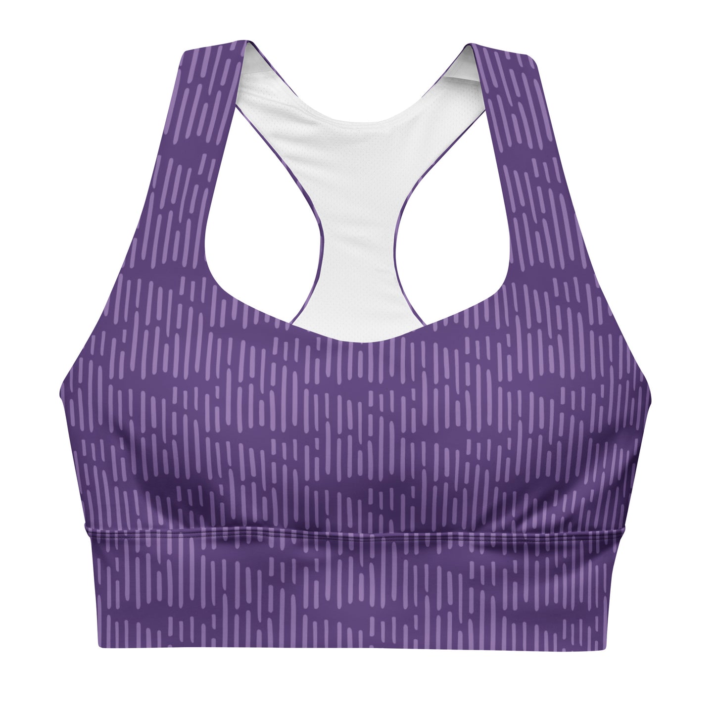 all-over-print-recycled-longline-sports-bra-white-front-purple