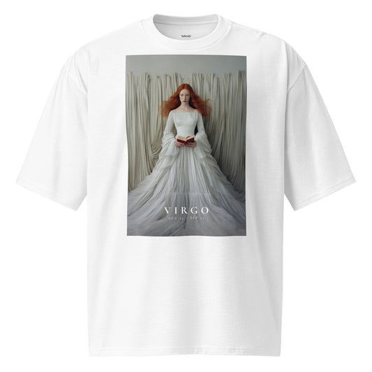 Oversized heavyweight Women's T-shirt Virgo