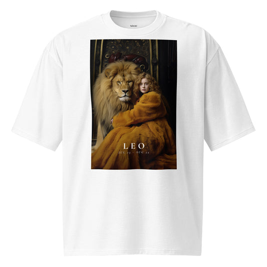 Oversized heavyweight Women's T-shirt Leo